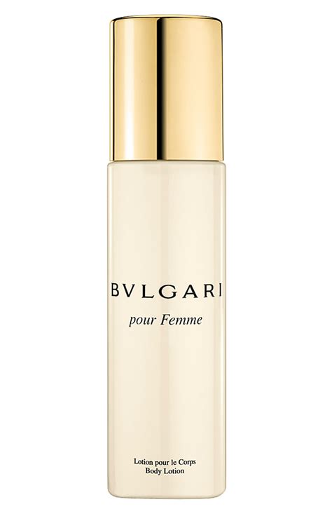 bvlgari pour femme body lotion